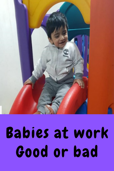 Babies At Work Good Or Bad