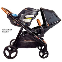 Load image into Gallery viewer, Ventura Single to Double Sit-n-Stand Stroller (Package # 1) Small