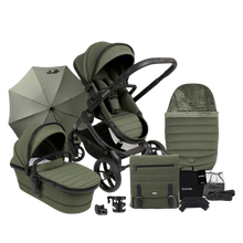 Load image into Gallery viewer, iCandy Peach 7 Stroller and Bassinet Complete Bundle-Ivy