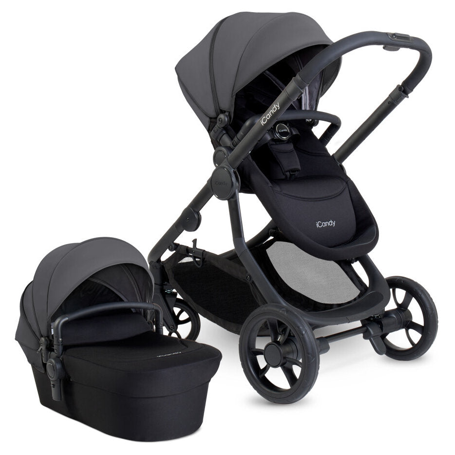 iCandy Orange 4 Stroller and Bassinet Complete Bundle - Fossil