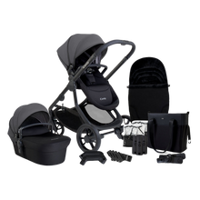 Load image into Gallery viewer, iCandy Orange 4 Stroller and Bassinet Complete Bundle - Fossil