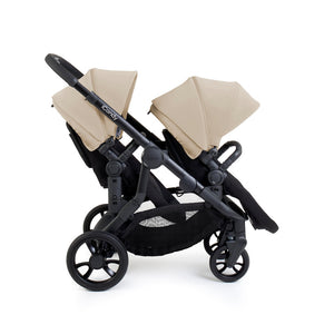 iCandy Orange 4 Twin Stroller and Bassinet Bundle - Latte