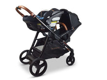 Load image into Gallery viewer, Ventura Single to Double Stroller (Package # 1) Midnight - Baby Lavish