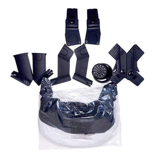 Ventura Single to Double Stroller (Package # 1) Midnight - Baby Lavish