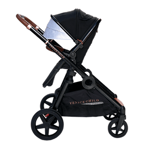 Maverick Single to Double Stroller (Package # 1) Eclipse - Baby Lavish