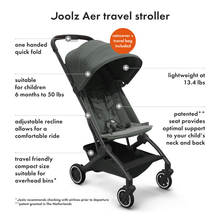 Load image into Gallery viewer, Joolz Aer Refined black - Baby Lavish