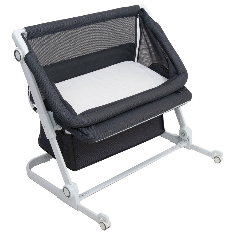 Sunset Dreaming Bedside Bassinet Gray - Baby Lavish