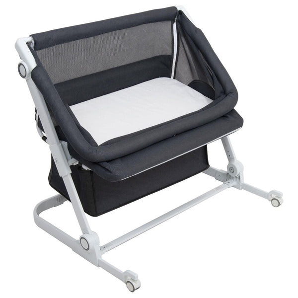 Sunset Dreaming Bedside Bassinet Gray - Baby Lavish