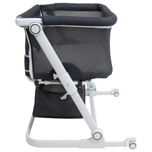 Sunset Dreaming Bedside Bassinet Gray - Baby Lavish