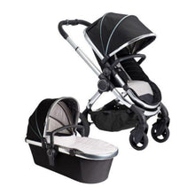 Load image into Gallery viewer, iCandy Peach Complete Single Stroller with Bassinet From – Chrome/Beluga - Baby Lavish