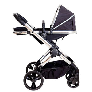 iCandy Peach Complete Single Stroller with Bassinet From – Chrome/Beluga - Baby Lavish