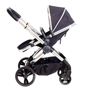 iCandy Peach Complete Single Stroller with Bassinet From – Chrome/Beluga - Baby Lavish