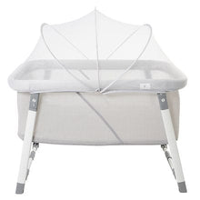 Load image into Gallery viewer, Malibu Dreams Mini Bassinet Gray - Baby Lavish