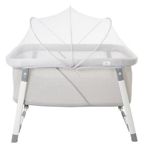 Malibu Dreams Mini Bassinet Gray - Baby Lavish