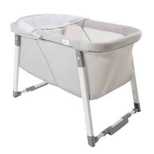 Malibu Dreams Mini Bassinet Gray - Baby Lavish